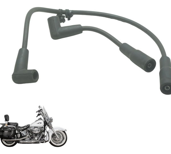Par Cabo Vela Harley Softail Heritage 12-15 Original Preto