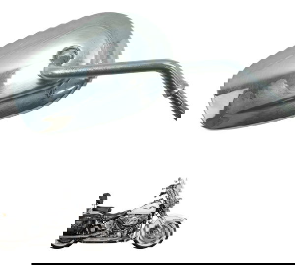 Espelho Retrovisor Direit Harley Softail Heritage 12-15 Orig