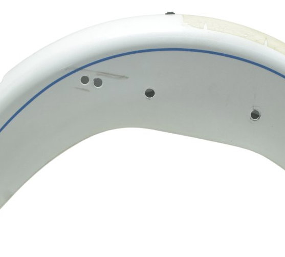 Paralama Tras C/ Detalhes Harley Softail Heritage 12-15 Orig Traseiro