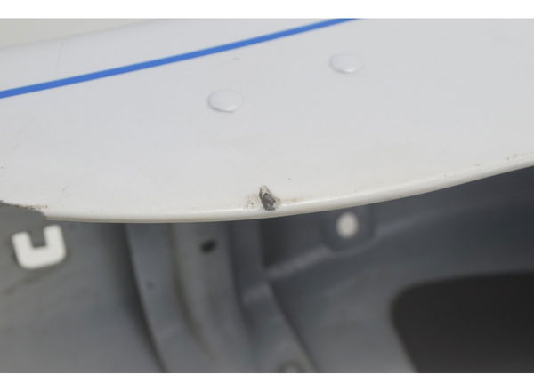 Paralama Tras C/ Detalhes Harley Softail Heritage 12-15 Orig Traseiro