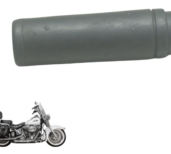 Manopla Esquerda Harley Softail Heritage 12-15 Original Preto