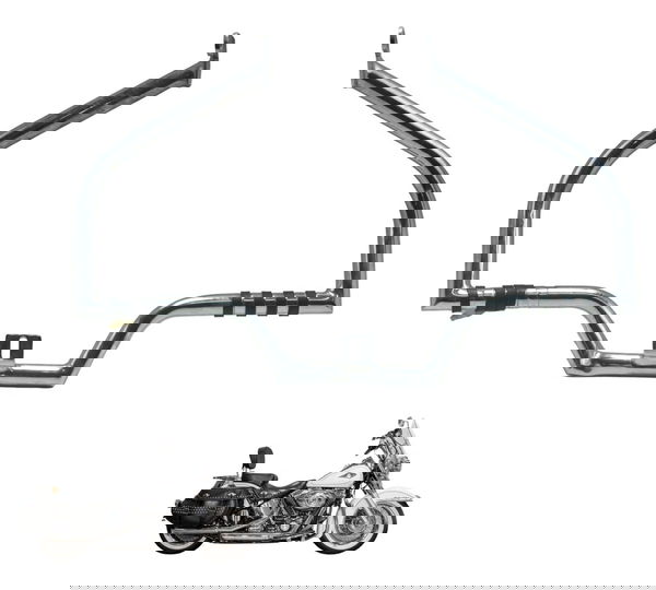 Protetor Motor Mata C/ Detalh Harley Softail Heritage 12-15