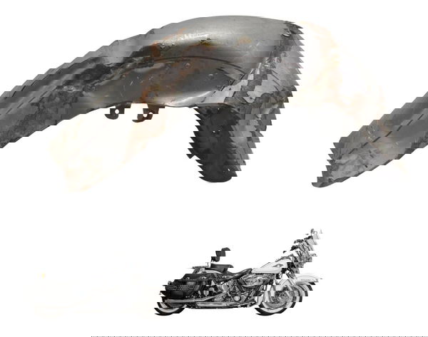 Paralama Diant C/ Avaria Harley Softail Heritage 12-15 Orig Dianteiro