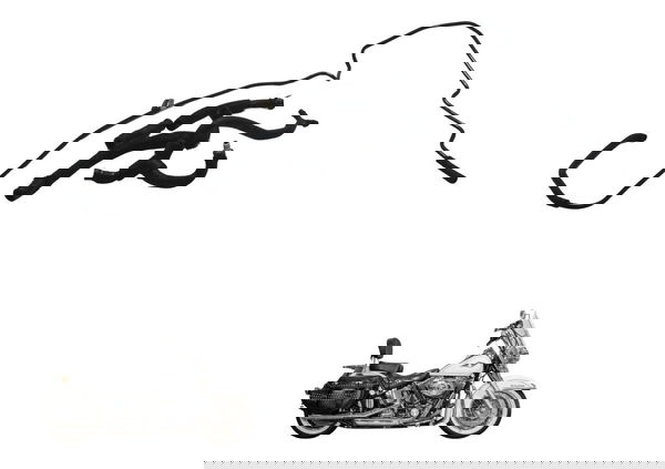 Kit Mangueira Harley Softail Heritage 12-15 Original