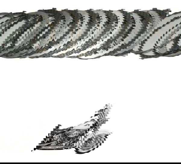 Jogo Discos Separador Embreag Harley Softail Heritage 12-15