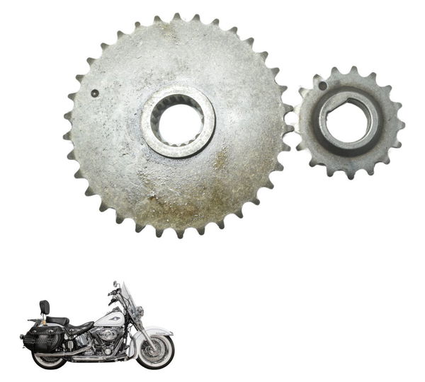 Par Engrenagem Corrente Comand Harley Softail Heritage 12-15