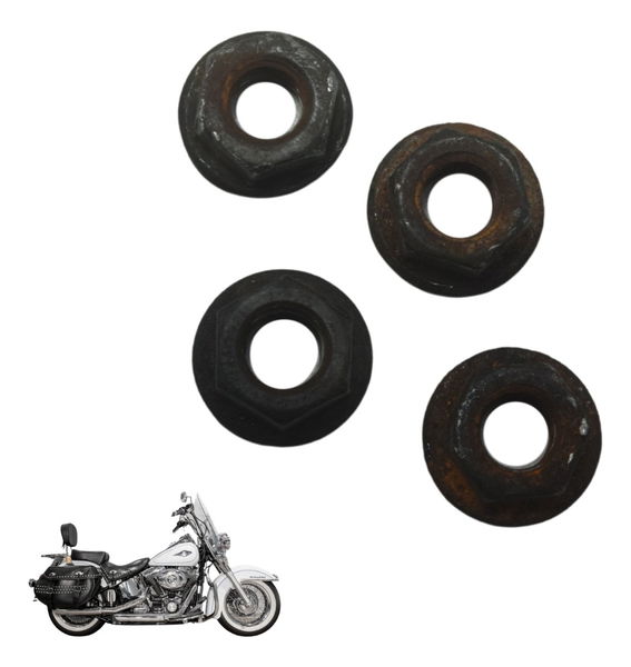 Kit Porcas Escape Harley Softail Heritage 12-15 Original