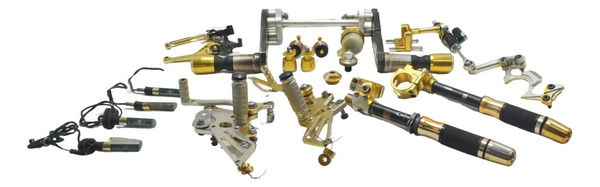 Kit Slider Pedaleira Manete Esport Kawasaki Ninja 250 08-12