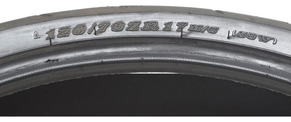 Pneu Dunlop Trailmax D609f 120/70 Zr17 M/c 58w
