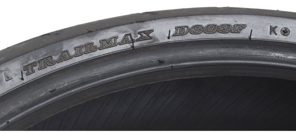 Pneu Dunlop Trailmax D609f 120/70 Zr17 M/c 58w