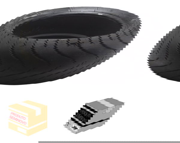 Pneu C/ Detalh Michelin Pilot Street Radial 160/60 Zr17 69w