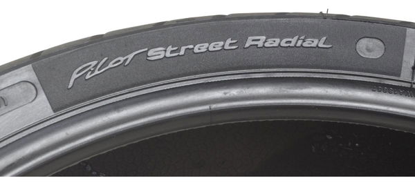 Pneu C/ Detalh Michelin Pilot Street Radial 160/60 Zr17 69w