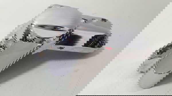 Tampa Lateral Inferior Dragstar 650 07/08 L/d Detalhe 46525 Prateado