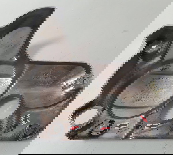 Tampa Lateral Inferior Dragstar 650 07/08 L/d Detalhe 46525 Prateado