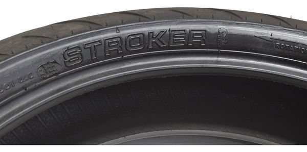 Pneu Com Detalhes Technic Stroker 180/55-17 73v