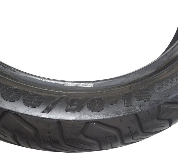Pneu C/ Detalhes Michelin City Grip 2 100/90-14 M/c 57s