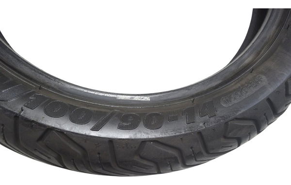 Pneu C/ Detalhes Michelin City Grip 2 100/90-14 M/c 57s