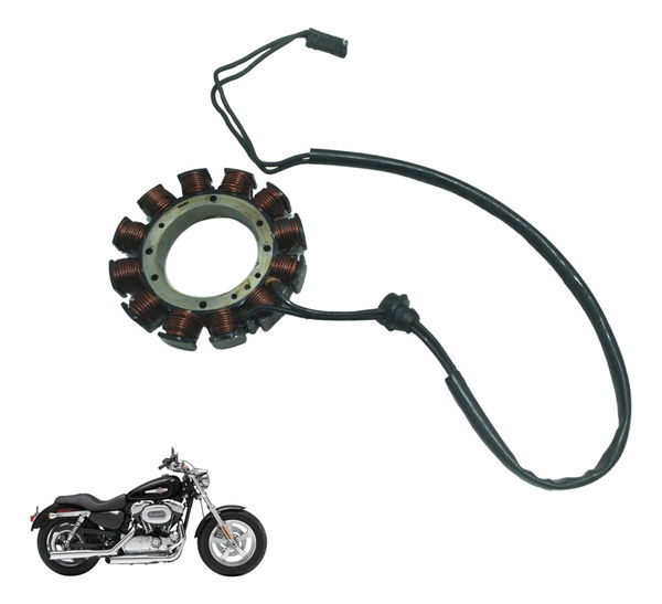 Estator C/ Detalhes Harley Xl 1200c 11-13 Original