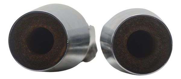 Par Ponteira Escape C/ Detalhes Harley Xl 1200c 11-13 Orig