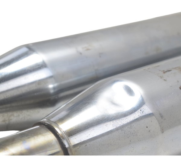 Par Ponteira Escape C/ Detalhes Harley Xl 1200c 11-13 Orig