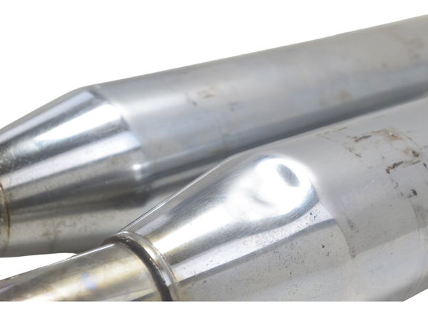 Par Ponteira Escape C/ Detalhes Harley Xl 1200c 11-13 Orig