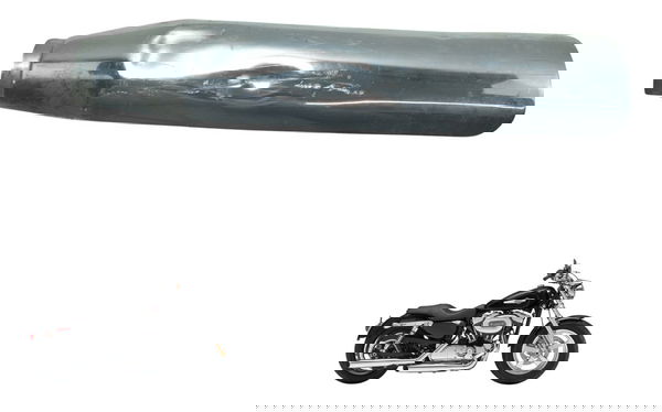 Capa Ponteira Escape C/ Avaria Harley Xl 1200c 11-13 Orig