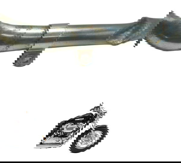 Curva Escape C/ Avaria Harley Xl 1200c 11-13 Original