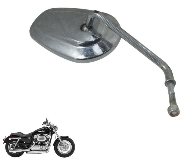 Espelho Retrovisor Dir C/ Avaria Harley Xl 1200c 11-13 Orig