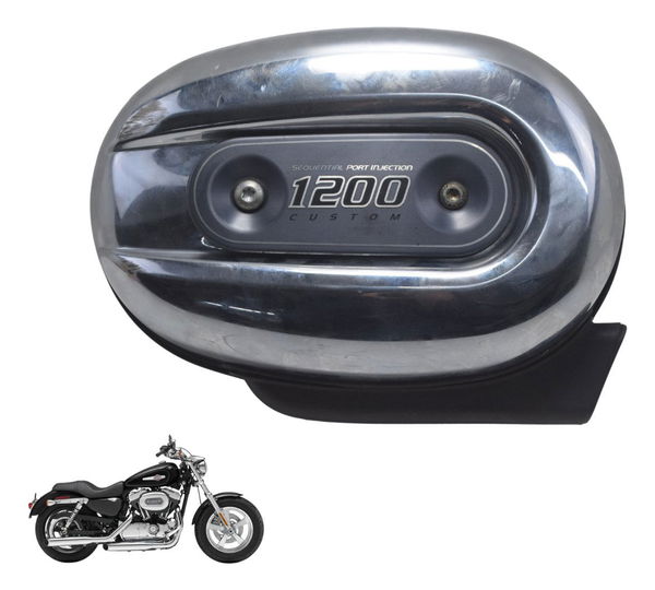 Caixa Filtro Ar C/ Detalhes Harley Xl 1200c 11-13 Original