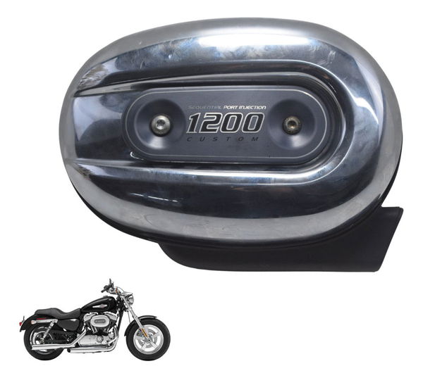 Caixa Filtro Ar C/ Detalhes Harley Xl 1200c 11-13 Original