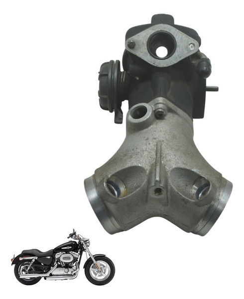 Corpo Injeção Tbi C/ Detalhes Harley Xl 1200c 11-13 Original