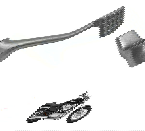 Pedal Freio C/ Detalhes Harley Xl 1200c 11-13 Original