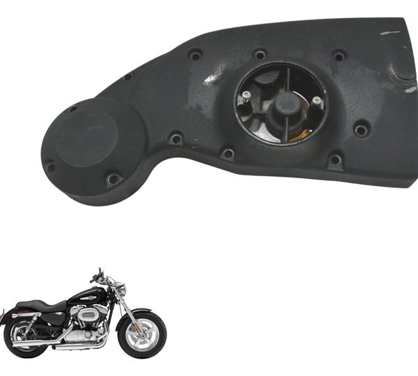 Tampa Motor Direita C/ Detalhes Harley Xl 1200c 11-13 Orig