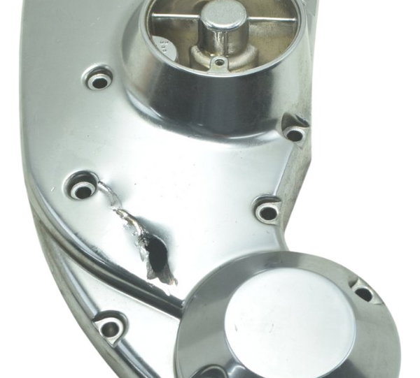 Tampa Motor Direito C/ Avaria Harley Xl 1200c 11-13 Original