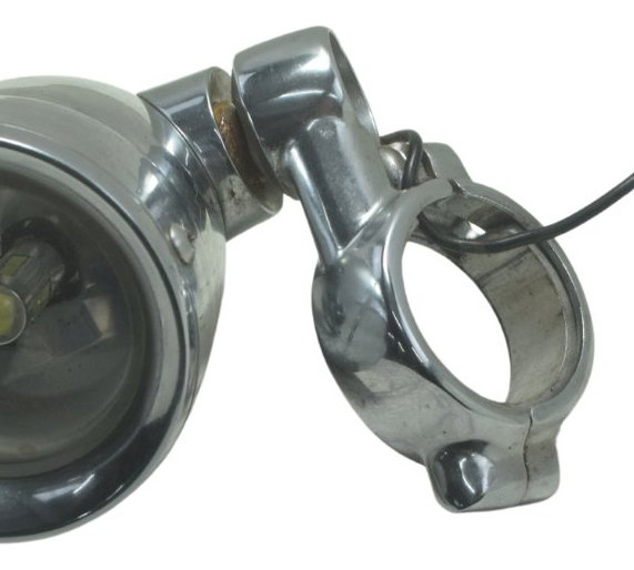 Farol Auxiliar S/ Plug Harley Xl 1200c 11-13 Ambos Lados