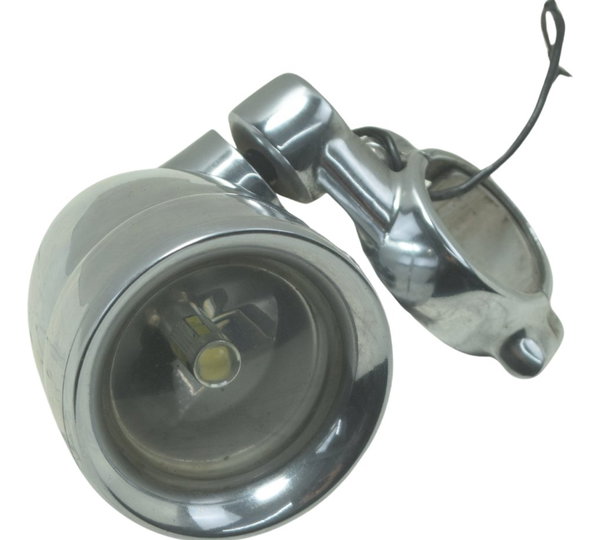 Farol Auxiliar S/ Plug Harley Xl 1200c 11-13 Ambos Lados
