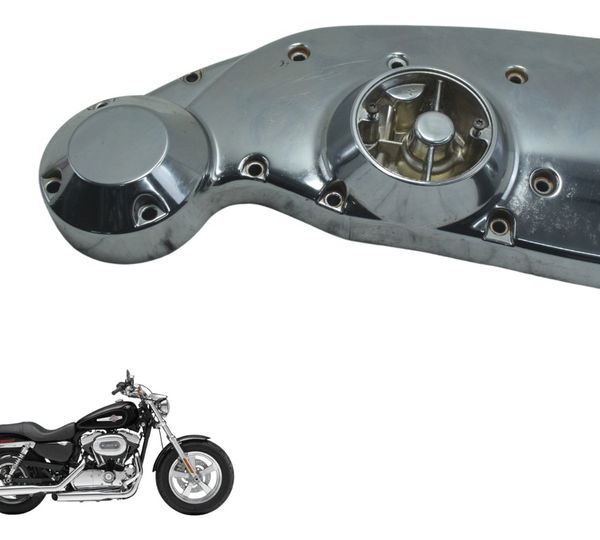 Tampa Motor Direito Harley Xl 1200c 11-13 Original