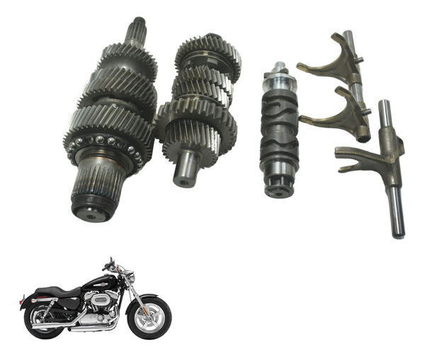 Caixa Marcha Câmbio Harley Xl 1200c 11-13 Original