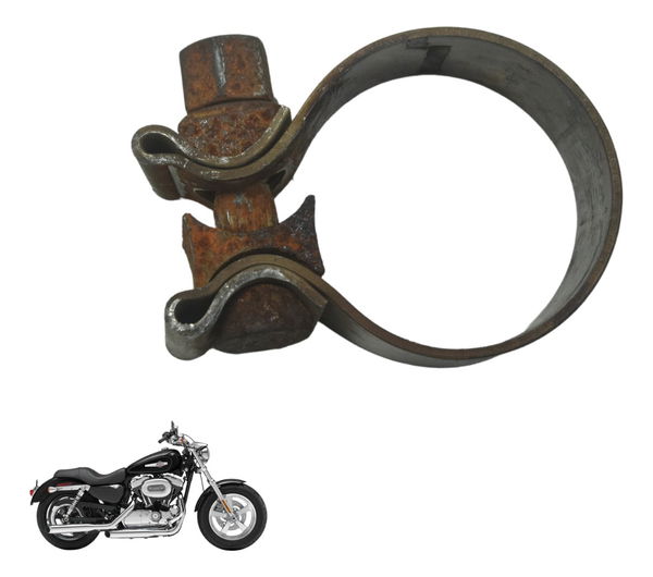 Abraçadeira Escape Harley Xl 1200c 11-13 Original
