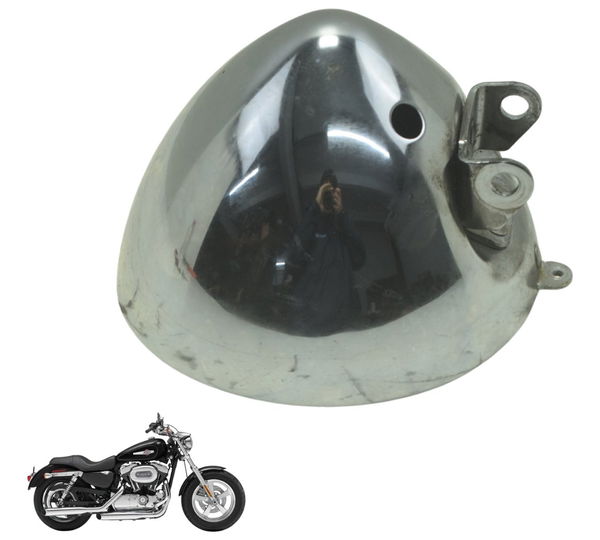 Carcaça Farol C/ Detalhes Harley Xl 1200c 11-13 Original Ambos Lados