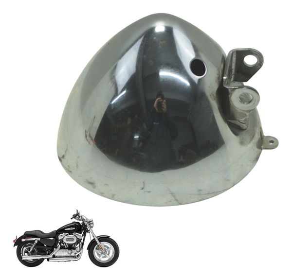Carcaça Farol C/ Detalhes Harley Xl 1200c 11-13 Original