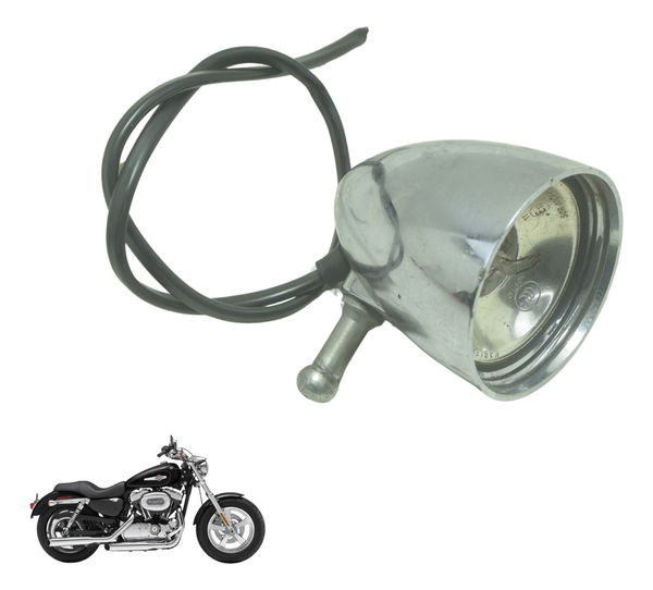 Pisca Dianteiro S/ Lente S/ Plug Harley Xl 1200c 11-13 Orig