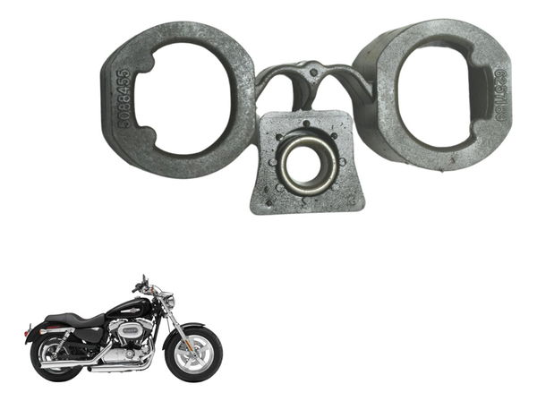 Guia Calço Vareta Tucho Válvula Harley Xl 1200c 11-13 Orig