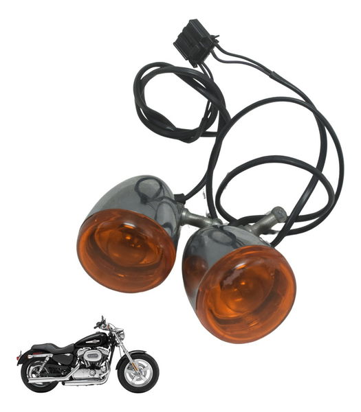 Par Pisca Dianteiro Harley Xl 1200c 11-13 Original