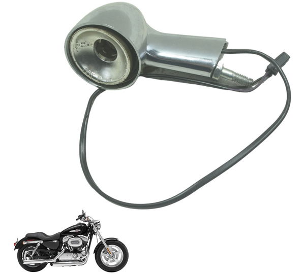 Pisca Traseiro S/ Lente C/ Detalh Harley Xl 1200c 11-13 Orig