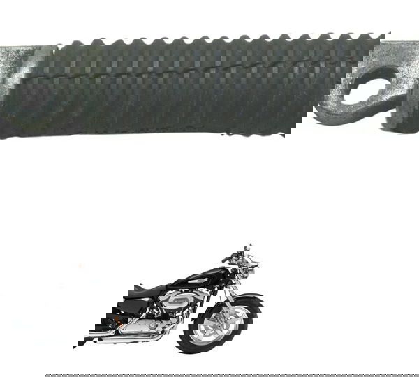 Pedaleira Traseira C/ Detalhes Harley Xl 1200c 11-13 Orig