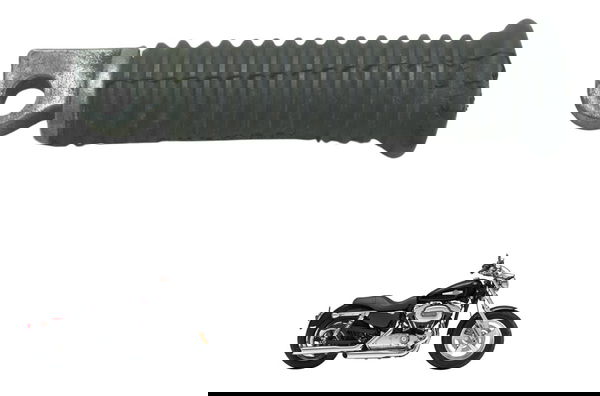 Pedaleira Traseira C/ Detalhes Harley Xl 1200c 11-13 Orig