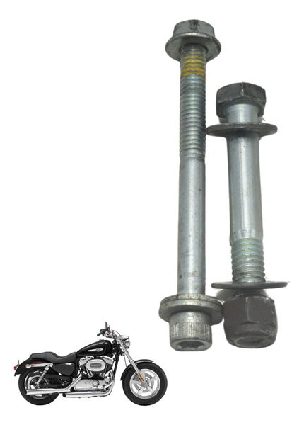 Par Parafuso Suporte Motor Harley Xl 1200c 11-13 Original
