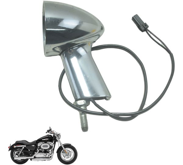 Pisca Traseiro S/ Lente C/ Detalh Harley Xl 1200c 11-13 Orig
