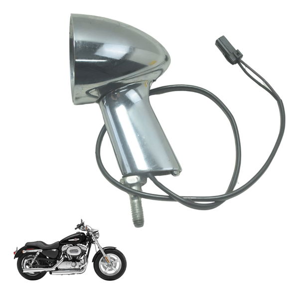 Pisca Traseiro S/ Lente C/ Detalh Harley Xl 1200c 11-13 Orig